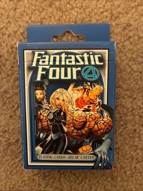 Marvel Fantastic Four Playing Cards
